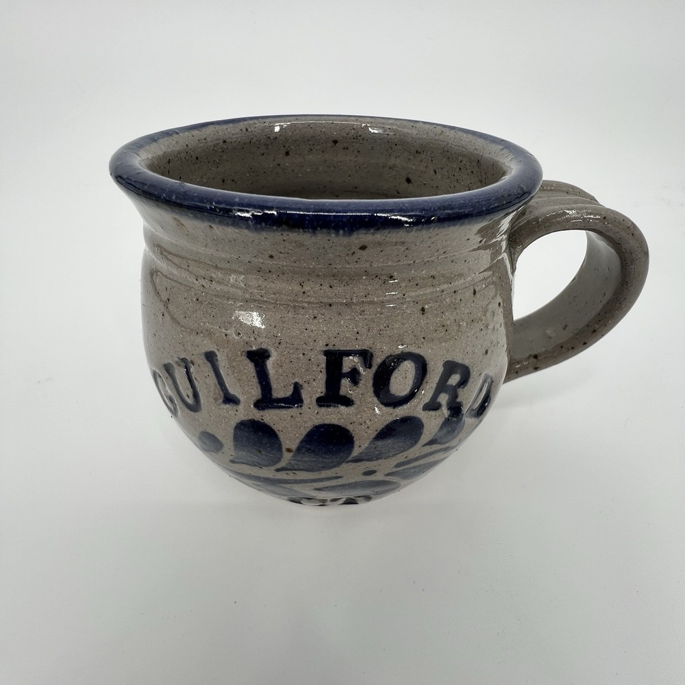 New! Westerwald Pottery Guildord CT Salt Glaze Mug Stoneware - Picture 2 of 9